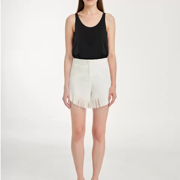 Cutcuutur Shorts in White