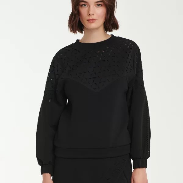 Cutcuutur Sweatshirt In Black