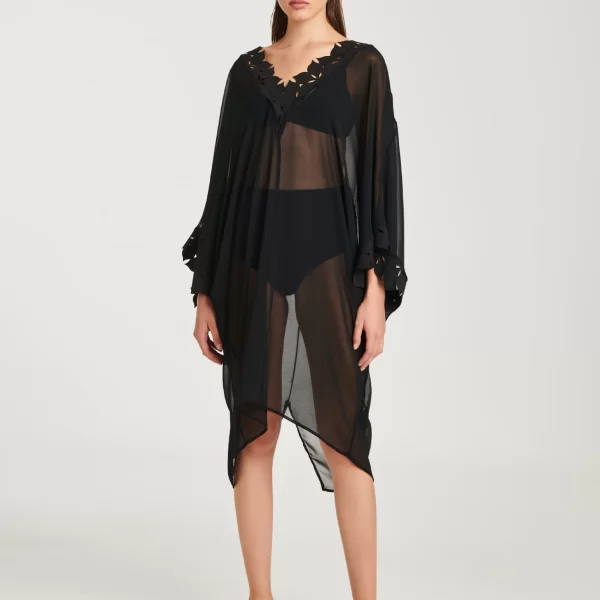 Cutcuutur Kaftan In Black