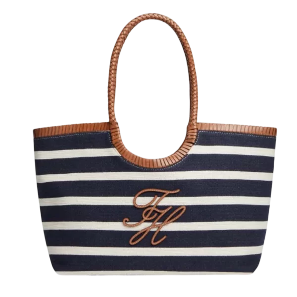 Tommy Hilfiger Γυναικεία Tote Τσάντα Navy Μπλε Tommy Hilfiger AW0AW18400-0GY