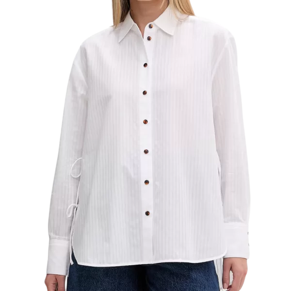 HUGO Γυναικείο Erigeron Πουκάμισο Λευκό HUGO 50559507-100