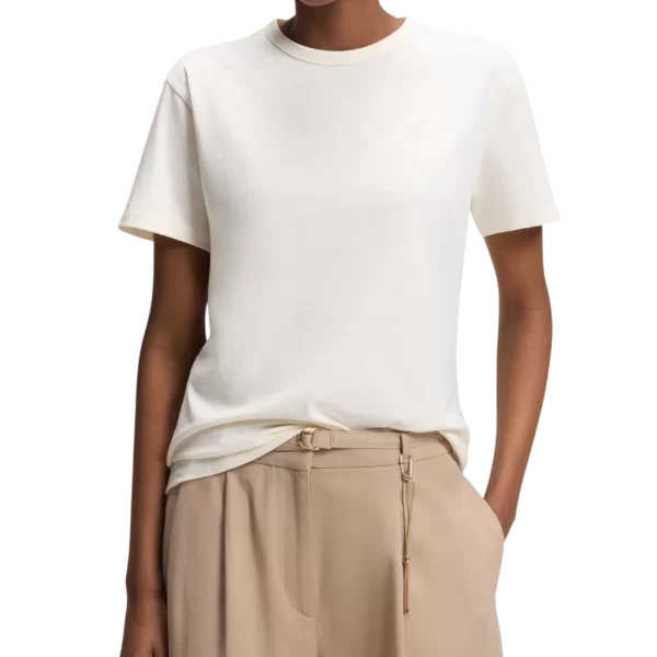 HUGO Γυναικείο Damacia T-shirt Εκρού HUGO 50561233-115