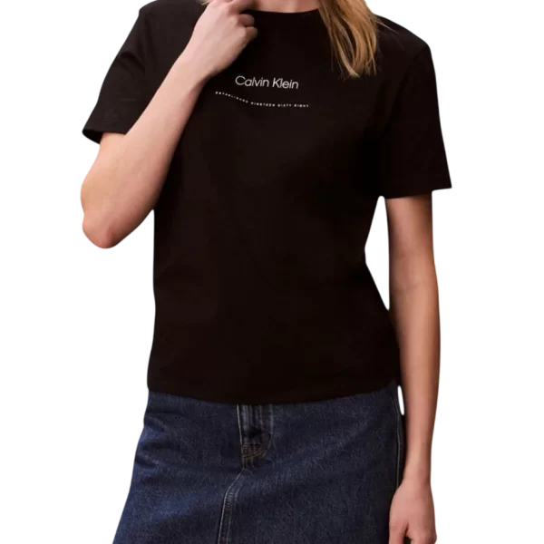 Calvin Klein Γυναικείο T-shirt Μαύρο Calvin Klein LV047C811G-UB1