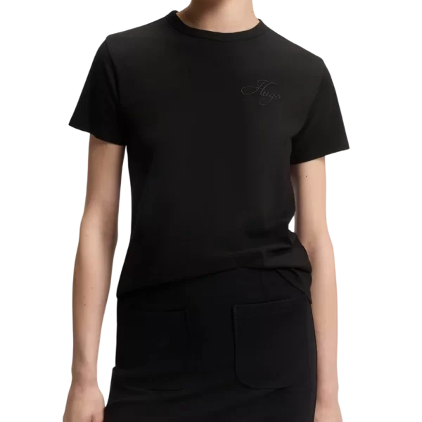 HUGO Γυναικείο Damacia T-shirt Μαύρο HUGO 50561233-001