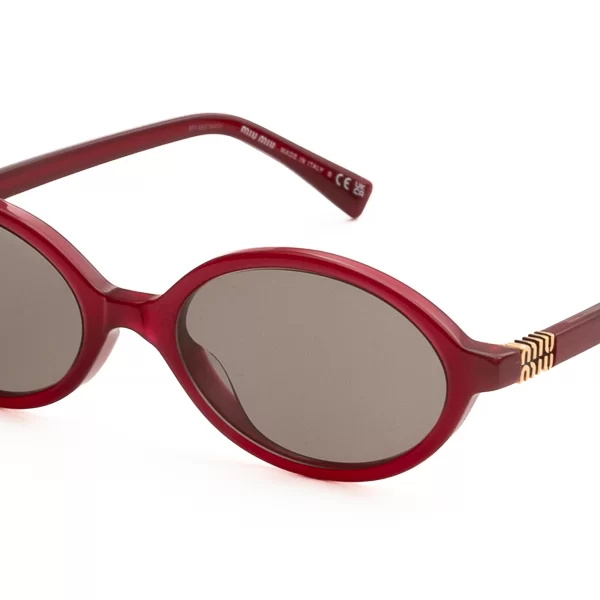 MIU MIU ΓΥΑΛΙΑ ΗΛΙΟΥ MIU MIU 04ZS 21I80Q 5018 04ZS Μπορντό