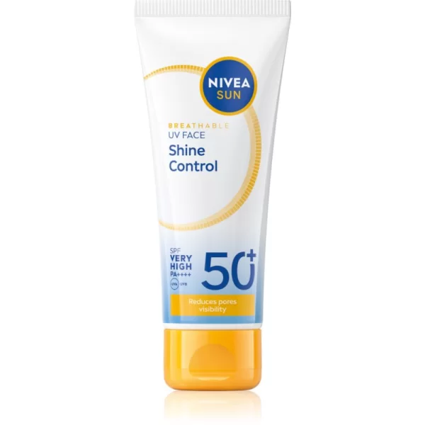 Nivea NIVEA SUN Shine Control αντηλιακή κρέμα προσώπου SPF 50+ SPF 50+ 40 ml