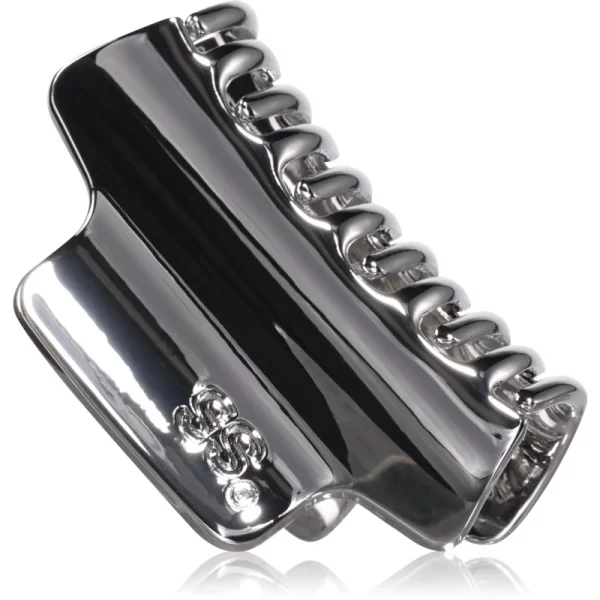 Sister's Aroma Sister's Aroma Metal Hair Clip Maxi Κλάμερ μαλλιών χρώμα Silver 1 τμχ