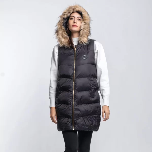 Prince Oliver Prince Oliver Γυναικείο Vest Μαύρο