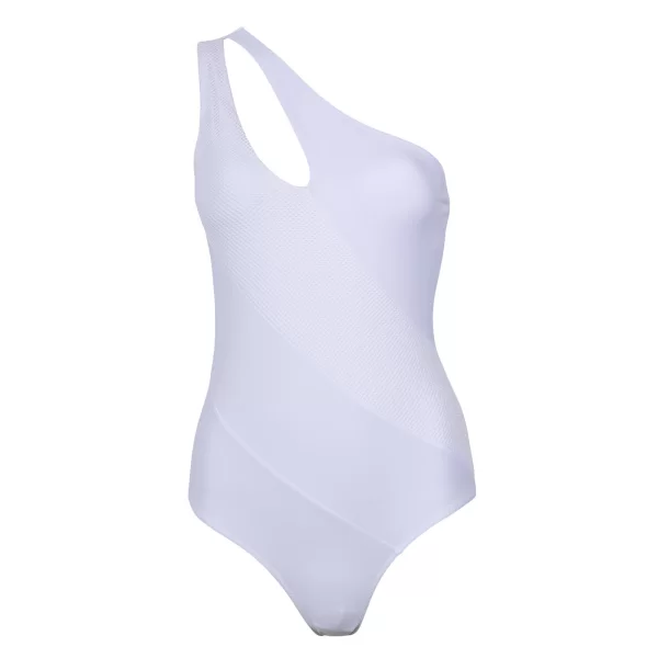 Prince Oliver Μαγιό Ολόσωμο Λευκό