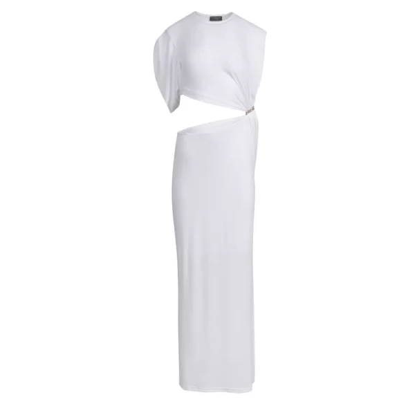 Prince Oliver Prince Oliver Φόρεμα Μaxi Λευκό
