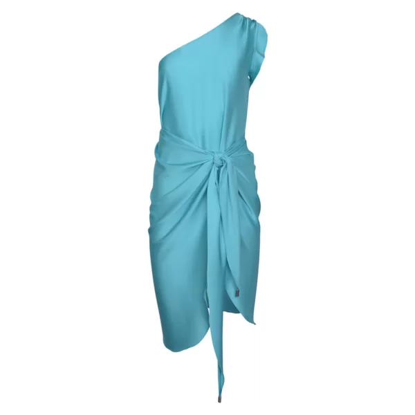 Prince Oliver Φόρεμα Σατινέ Τυρκουάζ