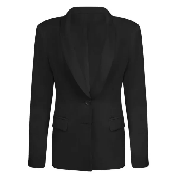 Suzy Blazer. Γυναικείο Σακάκι Μαύρο