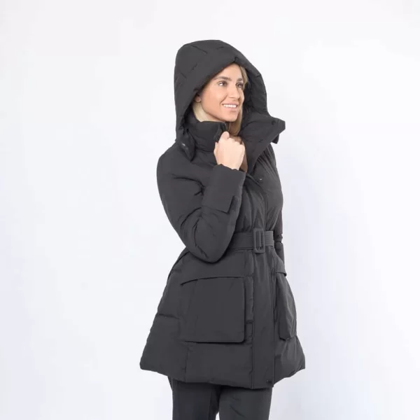 Γυναικείο Padded Jacket Μαύρο (Regular Fit) New Arrival