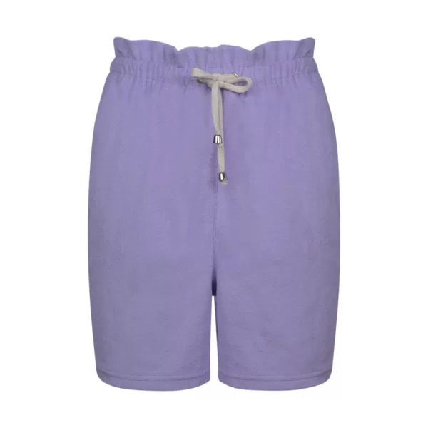 Prince Oliver Prince Oliver Γυναικείο Σορτς Πετσετέ Λιλά