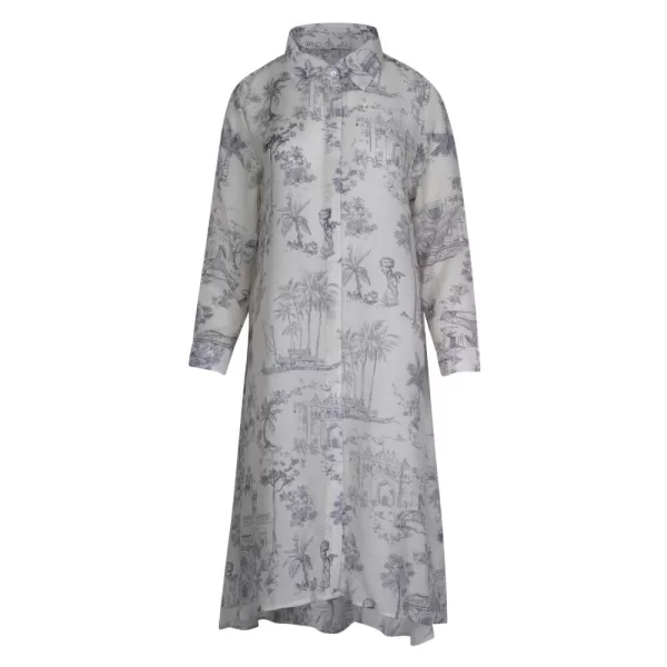 Prince Oliver Prince Oliver Φόρεμα Εμπριμέ Μαύρο