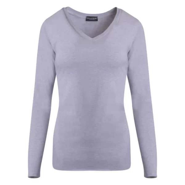 Prince Oliver Prince Oliver Γυναικεία Μπλούζα Μακρυμάνικη Λιλά