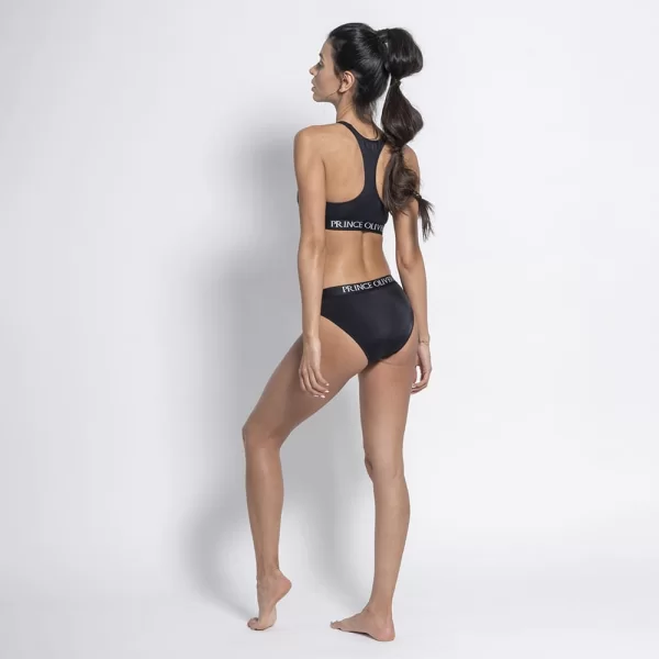 Prince Oliver Αθλητικό Μαγιό Μαύρο Μονοκίνι