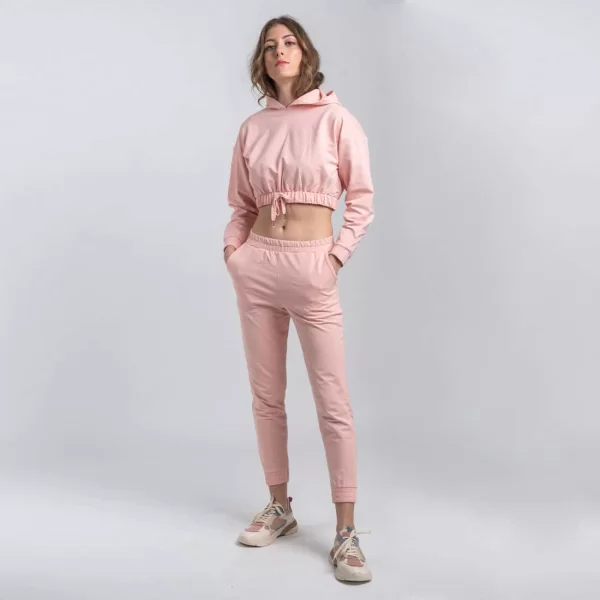 Prince Oliver Σετ Φόρμας Ροζ Φούτερ/ Παντελόνι