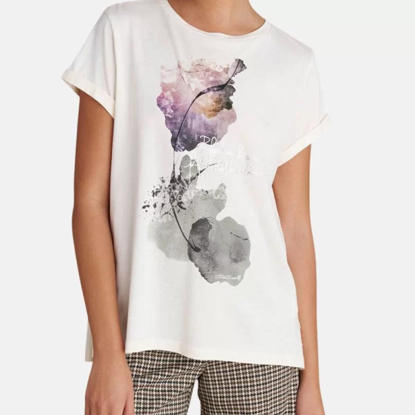 Attrattivo ATTRATTIVO ΜΠΛΟΥΖΑ 9921800-VANIL OffWhite