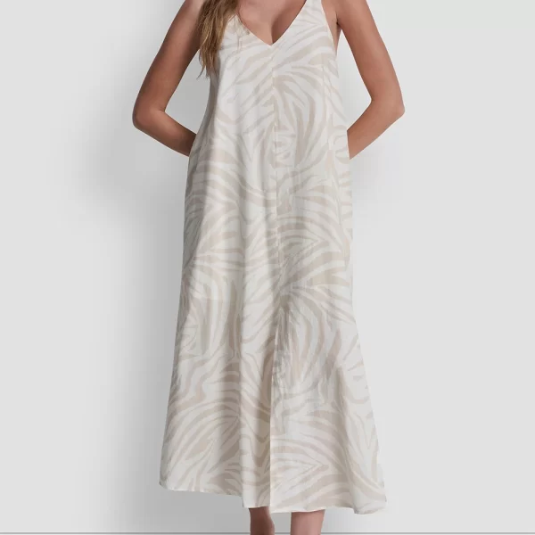 DKNY DKNY DJ6D9162 ΦΟΡΕΜΑ ΑΜΑΝΙΚΟ DKNY DJ6D9162-A0M Biege