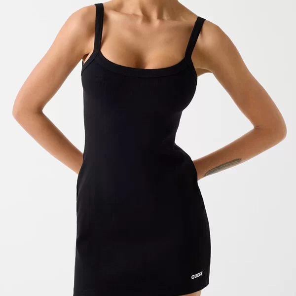 Guess GUESS STELLA RIB SHORT DRESS ΦΟΡΕΜΑ ΓΥΝΑΙΚΕΙΟ V6GK11K3181-JBLK Black