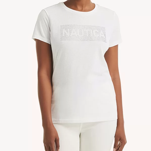 Nautica NAUTICA ΜΠΛΟΥΖΑ T-SHIRT ΚΜ S/S T-SHIRTS 3NC38V107-1BW White
