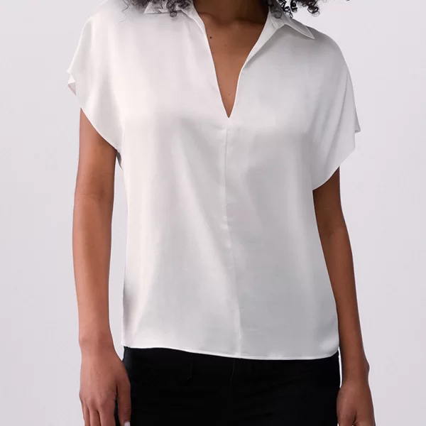 Liu Jo LIU JO BLACK_CA6C35_BLUSA KIMONO ΜΠΛΟΥΖΑ ΓΥΝΑΙΚΕΙΟ CA6288T2571-X0727 White