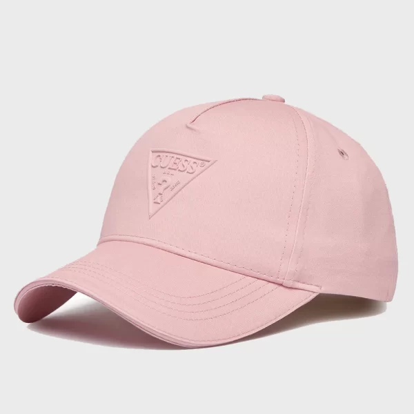 Guess GUESS TRIANGLE LOGO EMBOSSED CAP ΑΞΕΣΟΥΑΡ ΓΥΝΑΙΚΕΙΟ V6GZ07W2122-G67B Pink