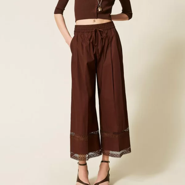 TWINSET TWINSET ΠΑΝΤΕΛΟΝΙ 261TT2252-12110 Brown