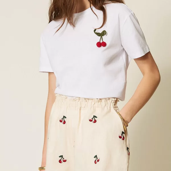 TWINSET TWINSET ΜΠΛΟΥΖΑ 261TT2271-00001 White