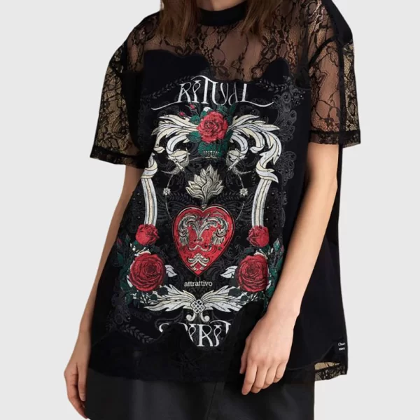 Attrattivo ATTRATTIVO ΜΠΛΟΥΖΑ 9921805-MAYRO Black