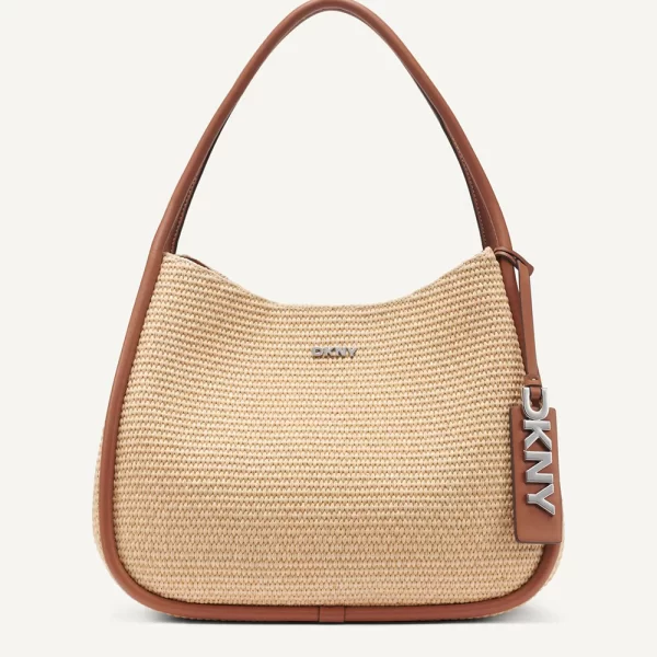 DKNY DKNY R61CDK68 CAPRI HOBOS HANDBAG DKNY R61CDK68-AR9 CookieBrown