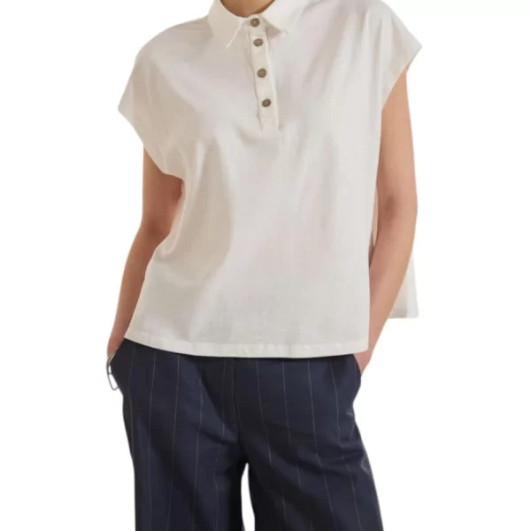 Namaste NAMASTE ΜΠΛΟΥΖΑ VAELA SS0726030-WHITE White