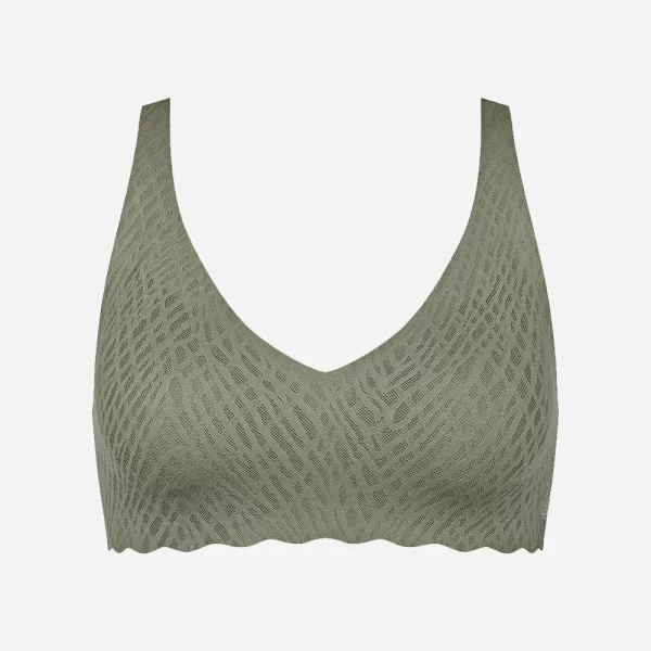 Sloggi SLOGGI sloggi ZERO Feel Bliss Soft bra 10219688-00IQ Olive
