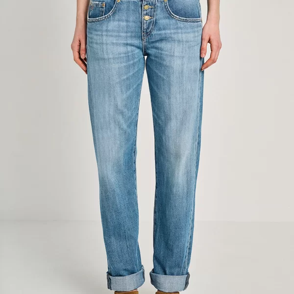 Staff STAFF Irene Hero 2 Wmn Pant Cropped 100%Co 5-913.060.B3.055-.00 DenimLightBlue