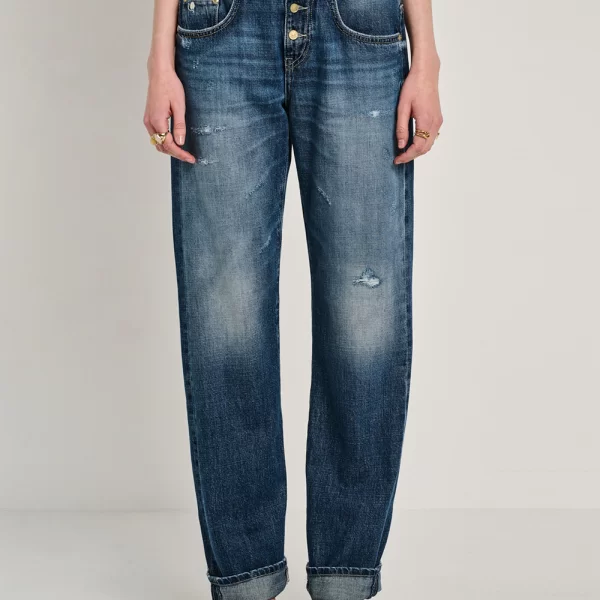 Staff STAFF Irene Hero 2 Wmn Pant Cropped 100%Co 5-913.060.S2.055-.00 DenimBlue