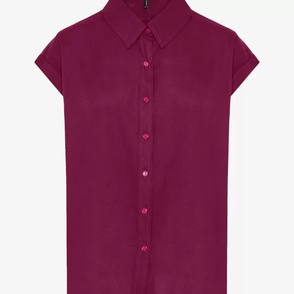 FUNKY BUDDHA FUNKY BUDDHA Shirts FBL013-100-05-GRAPE JUICE Magenta