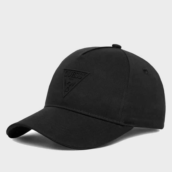 Guess GUESS TRIANGLE LOGO EMBOSSED CAP ΑΞΕΣΟΥΑΡ ΓΥΝΑΙΚΕΙΟ V6GZ07W2122-JBLK Black
