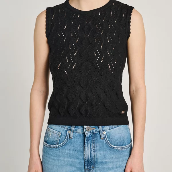 Staff STAFF Jeda Sleeveless Knit 63-206.055-Ν0090 Black