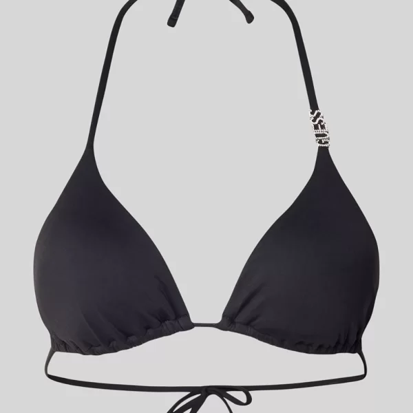 Guess GUESS REM PADDING TRIANGLE BRA ΜΑΓΙΟ ΓΥΝΑΙΚΕΙΟ E6GJ30MC040-JBLK Black