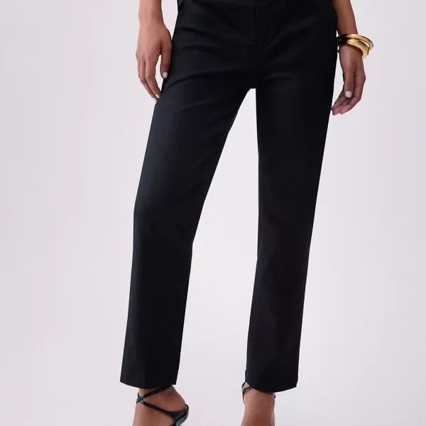 Liu Jo LIU JO WHITE_WA6C79_PANT.CHINO CAPRI HW ΠΑΝΤΕΛΟΝΙ ΓΥΝΑΙΚΕΙΟ WA6510T7144-22222 Black