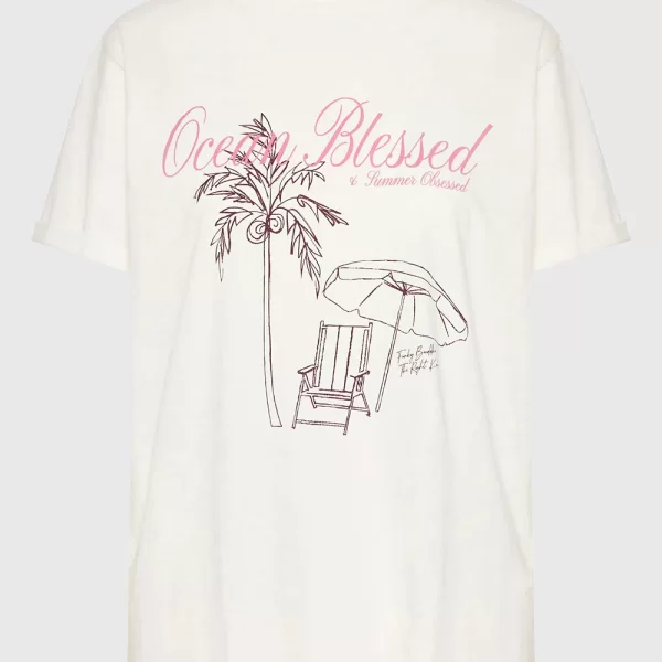 FUNKY BUDDHA FUNKY BUDDHA T-Shirts FBL013-142-04-OFF WHITE OffWhite