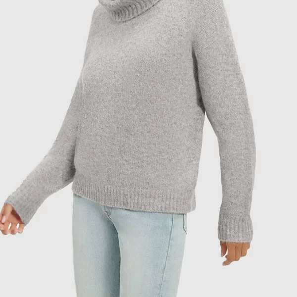 Ugg UGG Lylah Rollneck Sweater 1131507-0088 Gray