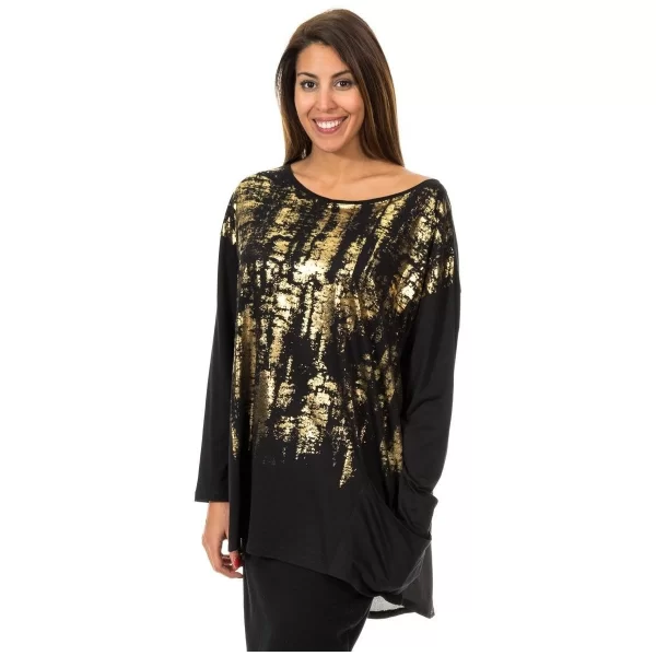 Met Μπλουζάκια με μακριά μανίκια Met 10DML0437-0999-S800