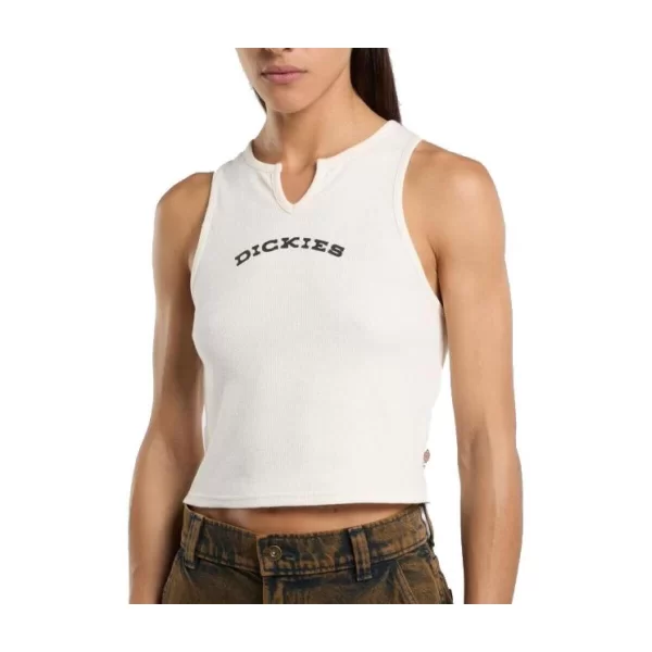 Dickies Αμάνικα/T-shirts χωρίς μανίκια Dickies Tops Mujer Modèle Neck Top