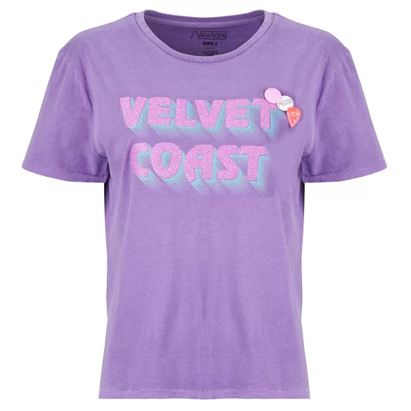 Newtone T-shirt με κοντά μανίκια Newtone MARINA STARLIGHT