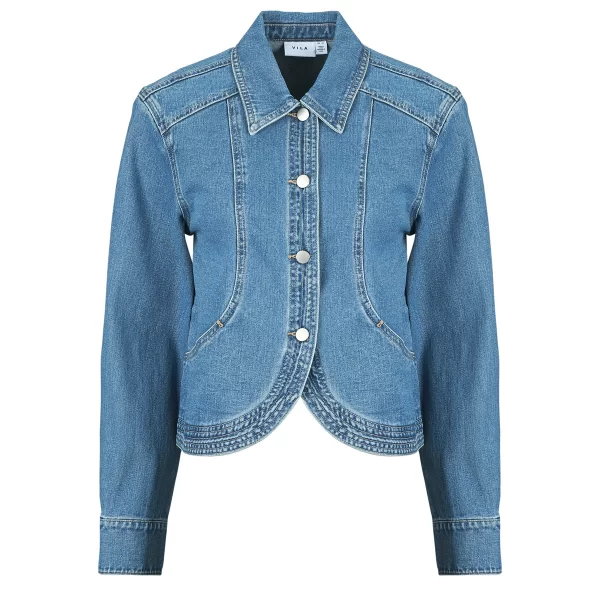 Vila Τζιν Μπουφάν/Jacket Vila VINADINE LS DENIM JACKET/C36
