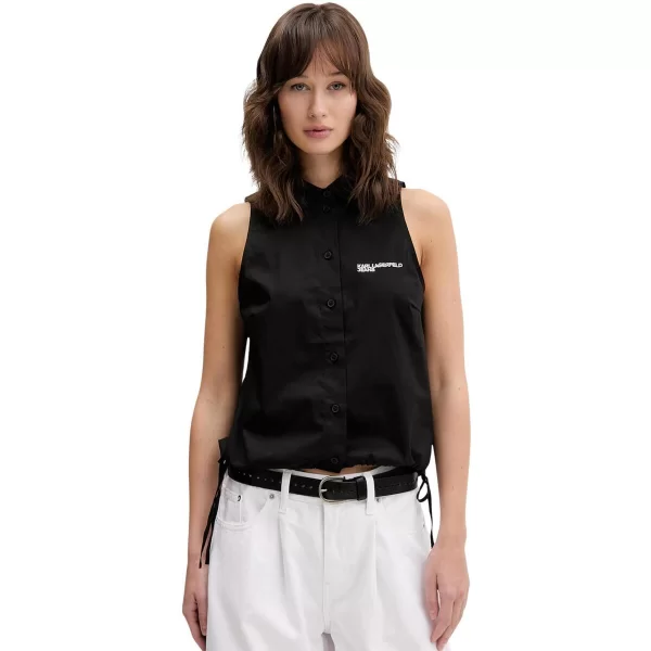Karl Lagerfeld Πουκάμισα Karl Lagerfeld KLJ Sleeveless Blouse B2W11020