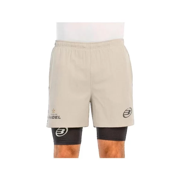 Bullpadel Shorts & Βερμούδες Bullpadel Short Barde Piedra Vigore beige