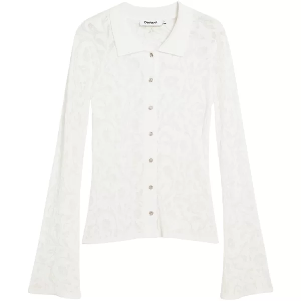 DESIGUAL Μπλουζάκια με μακριά μανίκια Desigual TS_LISBOA 26SWTF09